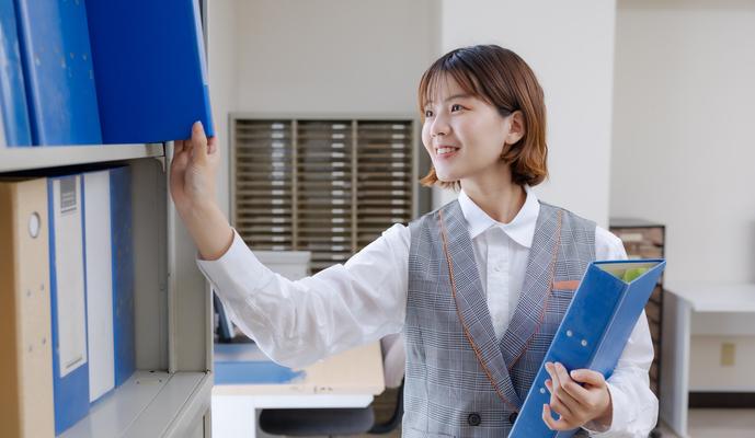 書類のスキャンや仕分け作業が主なお仕事♪