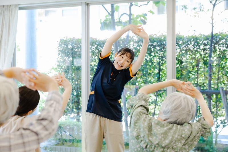 笑顔と笑い声があふれる明るい雰囲気の施設です◎