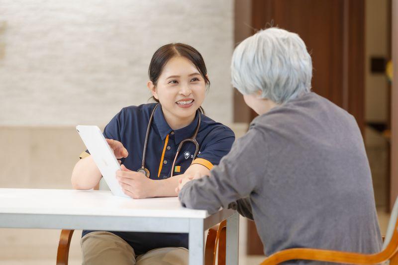 利用者様に寄り添い、生活を健康面からサポート