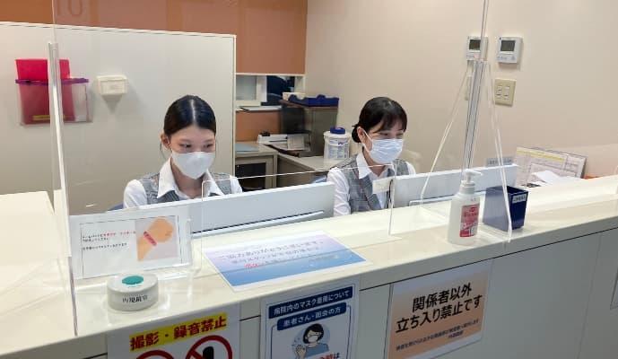 受付の雰囲気はこんな感じです★