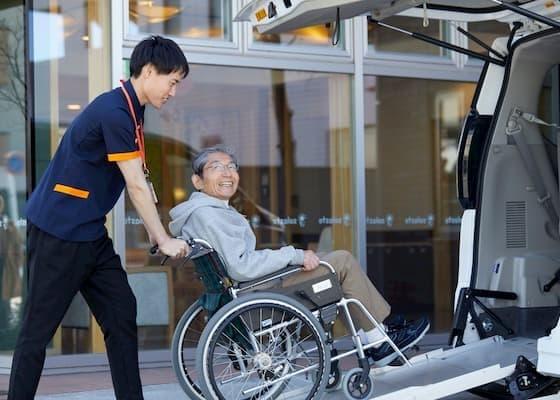 ポシブルしも鴨で介護送迎ドライバーのパート・アルバイトの求人 