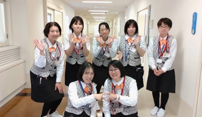 徳島県立中央病院で医療事務外来受付の契約社員の求人 