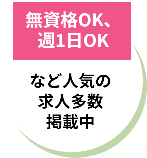 全国各地の介護職求人が探せる