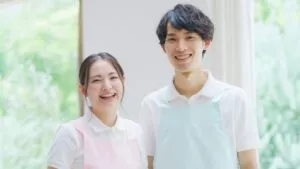 介護職の男女