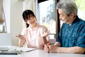 ケアマネージャーに転職した女性